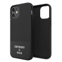 Etui SuperDry Moulded Canvas na iPhone 12 mini - czarne