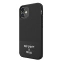 Etui SuperDry Moulded Canvas na iPhone 12 mini - czarne