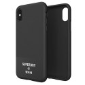 Etui SuperDry Moulded Canvas na iPhone X / Xs - czarne