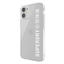 Etui SuperDry Snap na iPhone 12 mini - białe