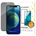 Wozinsky Privacy Glass szkło hartowane do iPhone 12 Pro / iPhone 12 z filtrem Anti Spy prywatyzujące