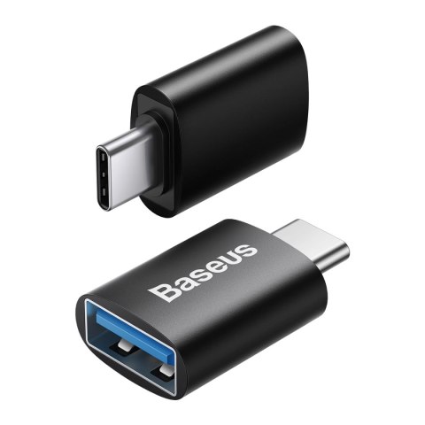 Adapter Baseus Ingenuity Series z USB-C do USB-A 10Gb/s - czarny