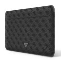 Pokrowiec Guess 4G Uptown Triangle Logo na laptopa 13-14'' - czarny