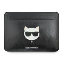 Pokrowiec Karl Lagerfeld Choupette Head na laptopa 16" - czarny