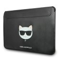 Pokrowiec Karl Lagerfeld Choupette Head na laptopa 16" - czarny