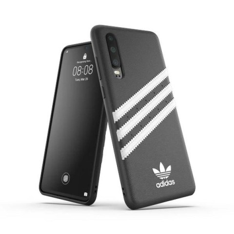 Etui Adidas OR Moulded Case PU na Huawei P30 czarno-białe