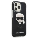 Etui Karl Lagerfeld Iconik Karl na iPhone 13 Pro / iPhone 13 - czarne