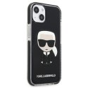 Etui Karl Lagerfeld Iconik Karl na iPhone 13 mini - czarne