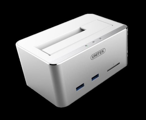 UNITEK Stacja dokująca HDD Unitek Y-1092 2.5/3.5" USB 3.0 + czytnik SD