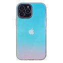 Aurora Case etui do iPhone 12 Pro Max żelowy neonowy pokrowiec niebieski