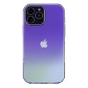 Aurora Case etui do iPhone 13 Pro Max żelowy opalizujący pokrowiec fioletowy