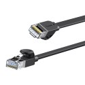 Baseus Speed Six kabel sieciowy płaski RJ45 1000Mbps 15m czarny (WKJS000301)