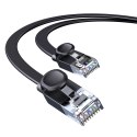 Baseus Speed Six kabel sieciowy płaski RJ45 1000Mbps 15m czarny (WKJS000301)