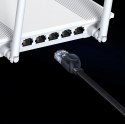 Baseus Speed Six kabel sieciowy płaski RJ45 1000Mbps 15m czarny (WKJS000301)