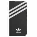 Etui Adidas OR Booklet Case PU na iPhone 13 Pro / iPhone 13 - czarno-białe