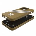 Etui Adidas OR Moulded Case PU na iPhone 13 Pro Max - beżowo-złote