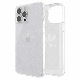 Etui Adidas OR Protective Clear Case Glitter na iPhone 13 Pro Max - przezroczysto-srebrne