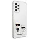 Etui Karl Lagerfeld Karl&Choupette na Samsung Galaxy A53 5G - przezroczyste