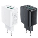 Acefast ładowarka sieciowa 2x USB 18W QC 3.0, AFC, FCP biały (A33 white)