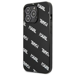 Etui Karl Lagerfeld Allover na iPhone 13 Pro / iPhone 13 - czarne