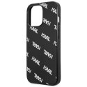 Etui Karl Lagerfeld Allover na iPhone 13 Pro / iPhone 13 - czarne