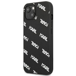 Etui Karl Lagerfeld Allover na iPhone 13 mini - czarne