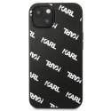 Etui Karl Lagerfeld Allover na iPhone 13 mini - czarne