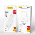 Dudao ładowarka sieciowa USB-A 7.5W + kabel USB-A - USB-C 1m biały (A1sEUT)