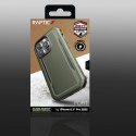 Raptic X-Doria Fort Case etui iPhone 14 Pro z MagSafe pancerny pokrowiec zielony