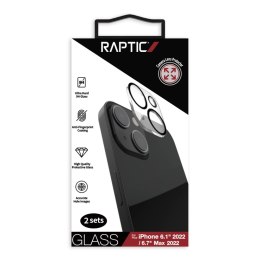 Raptic X-Doria Camera Protector Glass 2x szkło hartowane iPhone 14 na aparat kamerę obiektyw