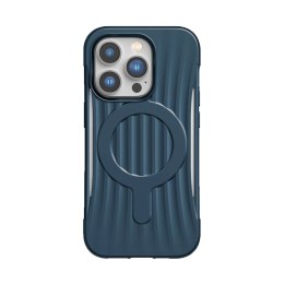 Raptic X-Doria Clutch Built Case etui iPhone 14 Pro z MagSafe pokrowiec plecki niebieski