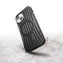 Raptic X-Doria Clutch Built Case etui iPhone 14 z MagSafe pokrowiec plecki czarny