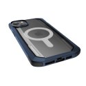 Raptic X-Doria Secure Case etui iPhone 14 Pro Max z MagSafe pancerny pokrowiec niebieski