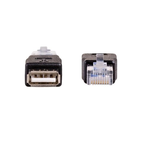 AKYGA Adapter Akyga AK-AD-27 USB 2.0 A(F) - RJ-45 (M)