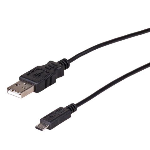 AKYGA Kabel USB 2.0 Akyga AK-USB-01 USB A(M) - micro USB B(M) 1,8m czarny