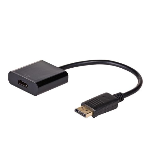 AKYGA Kabel adapter Akyga AK-AD-11 HDMI F - DisplayPort M 0,15m czarny