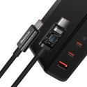 Baseus GaN5 Pro szybka ładowarka 2xUSB-C+USB 140W EU czarna (CCGP100201)