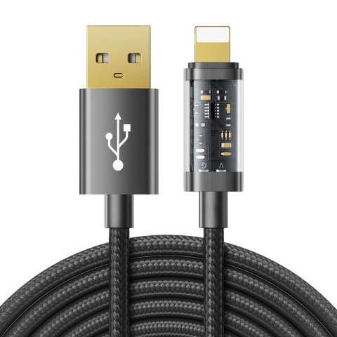 Kabel Joyroom S-UL012A20 USB-A / Lightning 2.4A 20W 2m - czarny