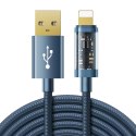 Kabel Joyroom S-UL012A20 USB-A / Lightning 2.4A 20W 2m - niebieski