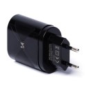 Wozinsky mała ładowarka GaN 65W z portami USB, USB wspiera szybkie ładowanie czarna (WWCGM1)