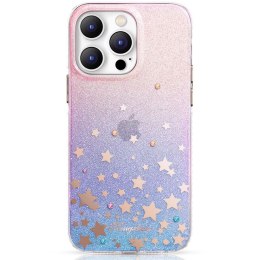 Kingxbar Heart Star Series etui iPhone 14 Pro etui w gwiazdki zodiac