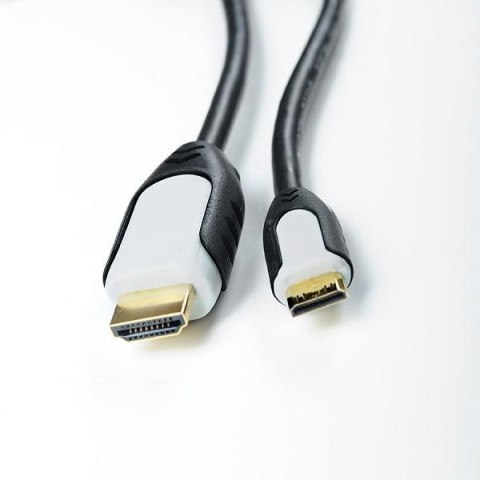 Impuls-PC Kabel Impuls-PC HDMI mini-HDMI 1,8m gold/fer/blist Miedź(99,99%)