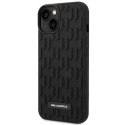 Etui Karl Lagerfeld 3D Monogram na iPhone 14 - czarne