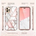 Etui Supcase Cosmo na iPhone 14 Pro - różowy marmur