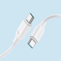 Kabel Joyroom Long-Lasting Series A9 USB-C / USB-C PD QC 60W 3A 1m - biały