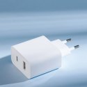 Ładowarka sieciowa Xiaomi Travel Charger Combo BHR4996GL USB-A / USB-C 33W PD - biała