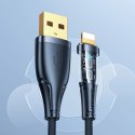 Kabel Joyroom Star-Cloud Series A3 USB-A / Lightning 2.4A 1.2m z inteligentnym wyłącznikiem - czarny