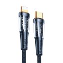 Kabel Joyroom Star-Cloud Series A3 USB-C / Lightning 20W 1.2m z inteligentnym wyłącznikiem - czarny