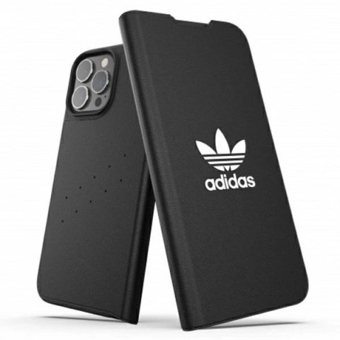 Etui Adidas OR Booklet Case BASIC na iPhone 13 Pro Max - czarno-białe