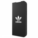 Etui Adidas OR Booklet Case BASIC na iPhone 13 Pro Max - czarno-białe